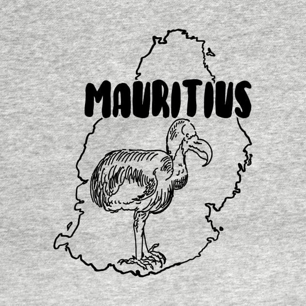 Mauritius Dodo Bird Tourism by encycloart